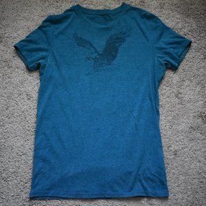 American Eagle Outfitters Blue T-shirt Mens Size Small